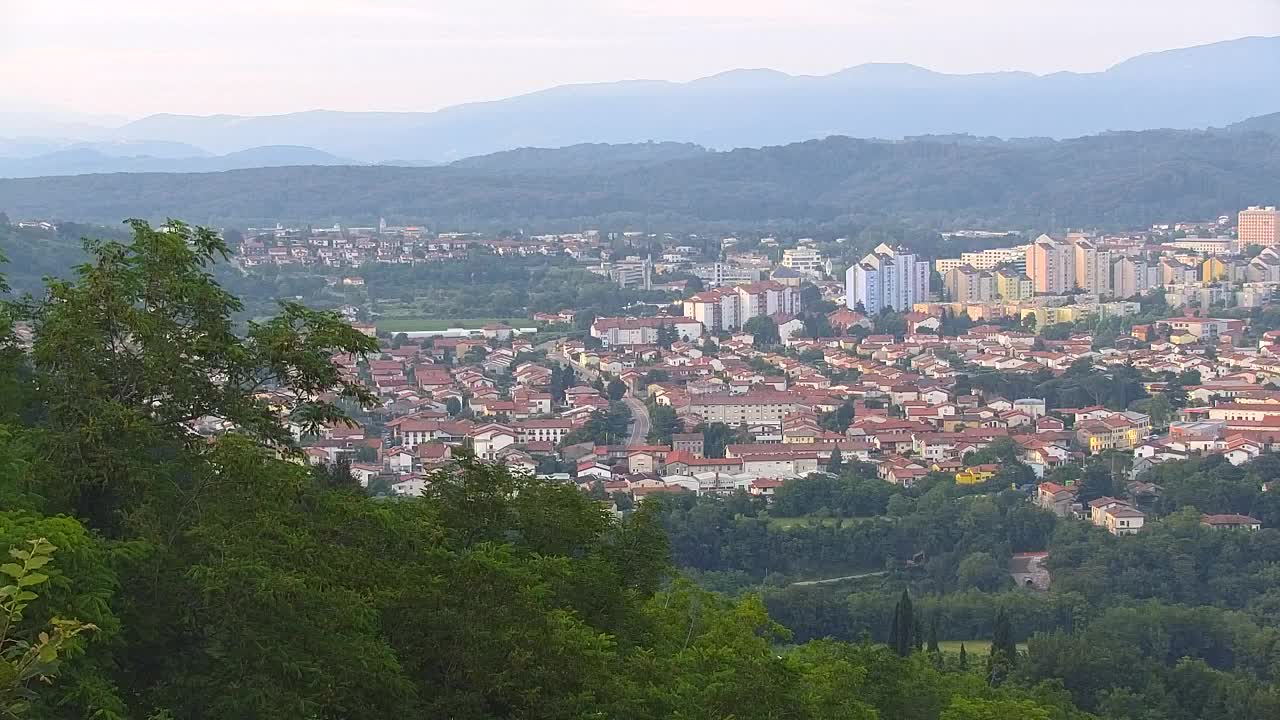 Borderless webcam of Nova Gorica and Gorizia