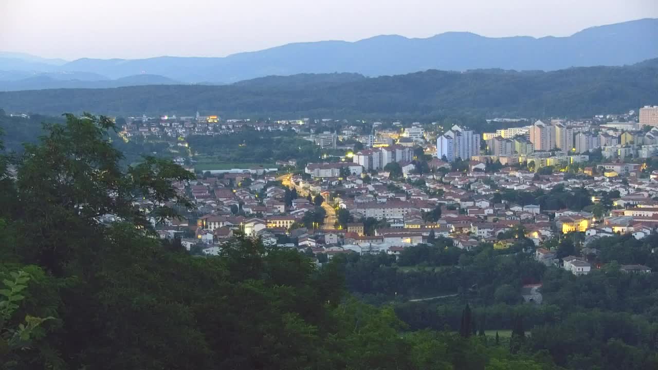 Borderless webcam of Nova Gorica and Gorizia