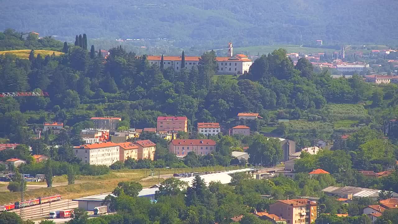 Borderless webcam of Nova Gorica and Gorizia