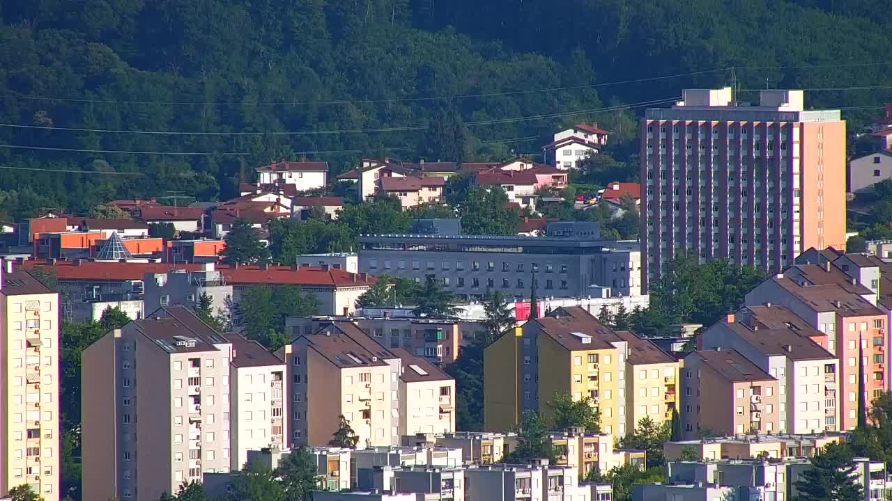 Borderless webcam of Nova Gorica and Gorizia