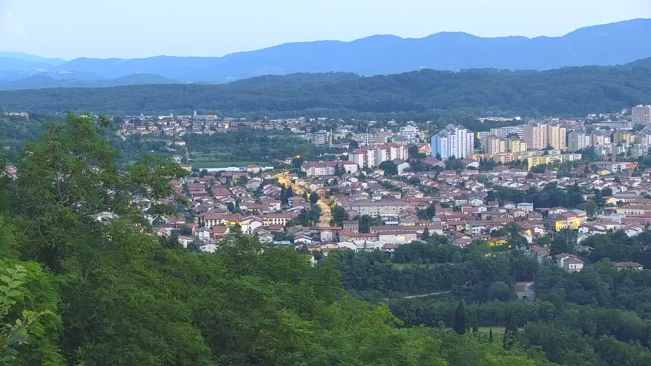 Borderless webcam of Nova Gorica and Gorizia