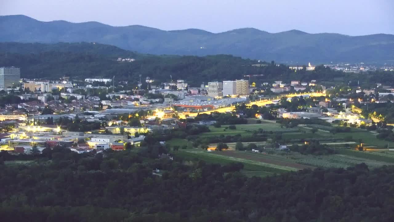 Borderless webcam of Nova Gorica and Gorizia