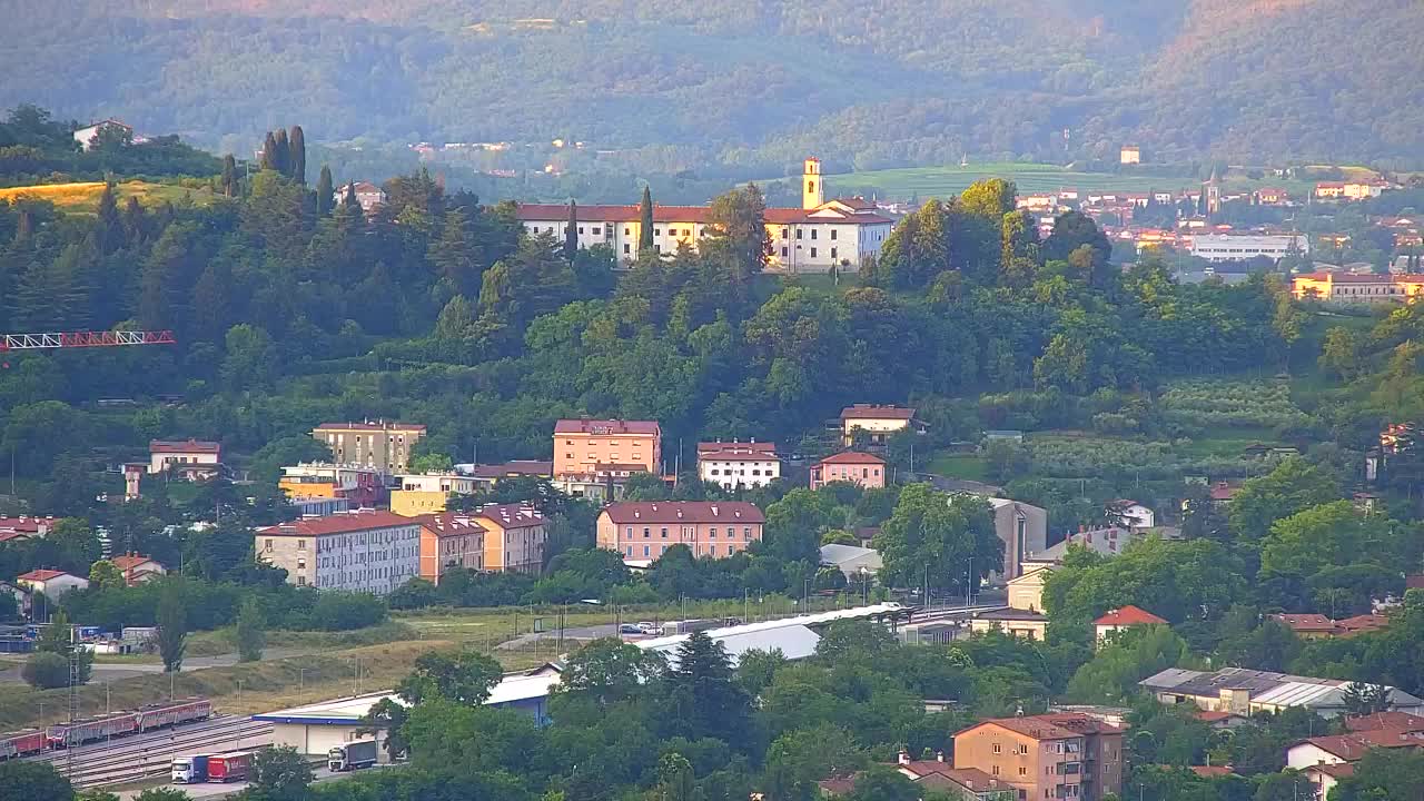 Borderless webcam of Nova Gorica and Gorizia