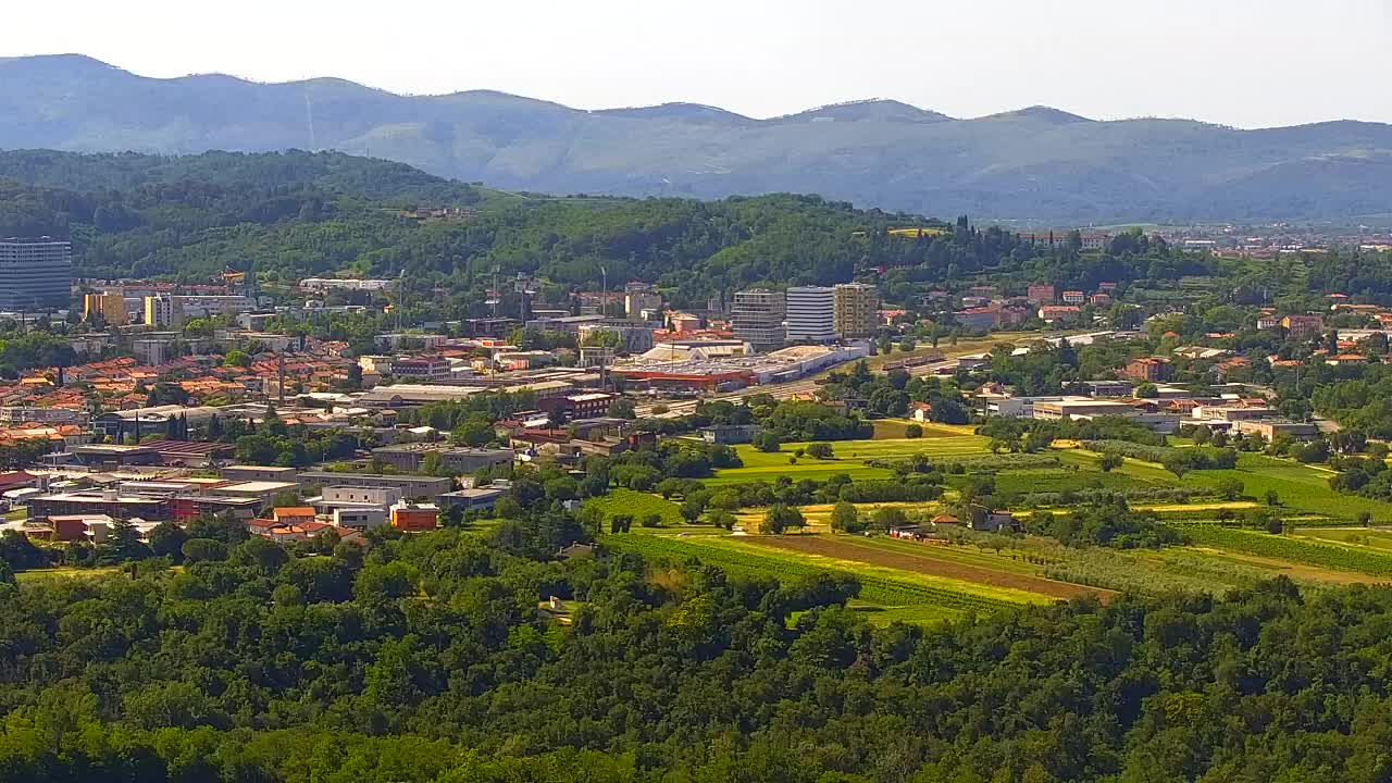 Borderless webcam of Nova Gorica and Gorizia