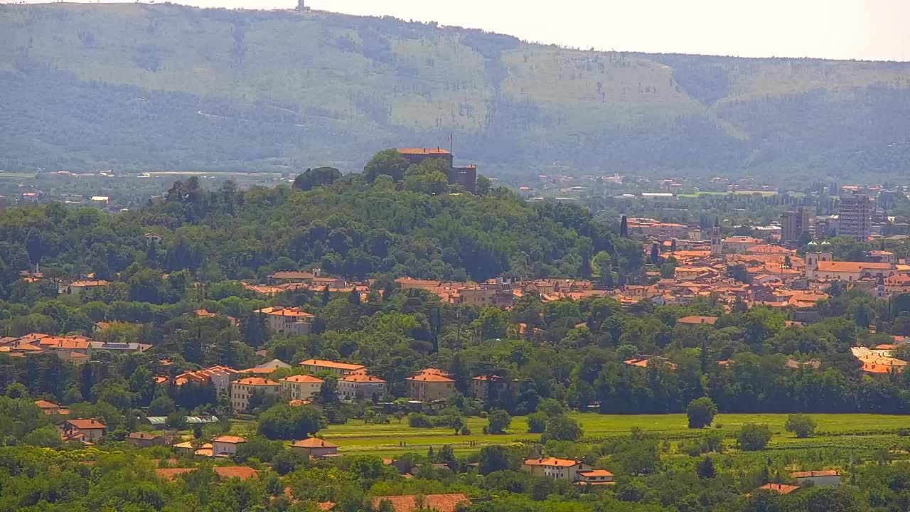 Borderless webcam of Nova Gorica and Gorizia