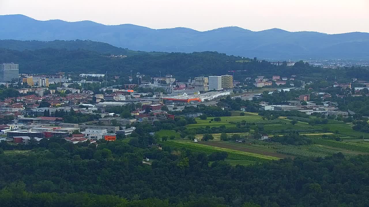 Borderless webcam of Nova Gorica and Gorizia