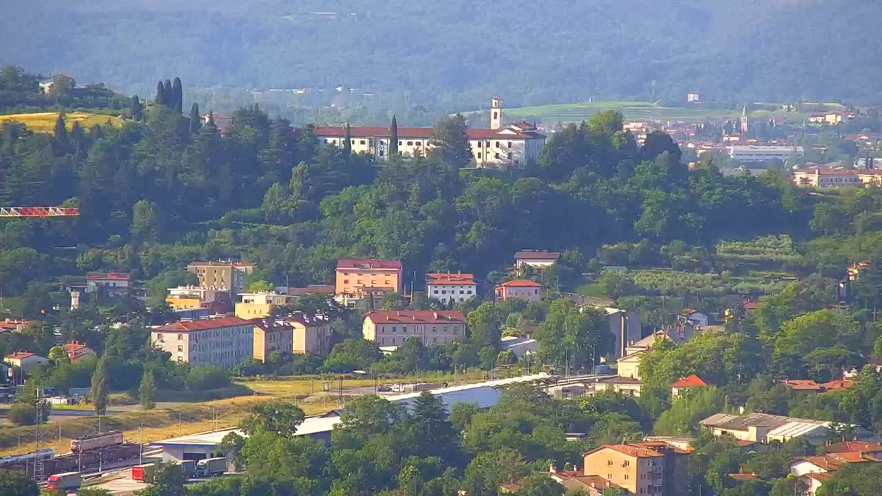 Grenzenlose Webcam: Nova Gorica und Gorizia / Görz live erleben!
