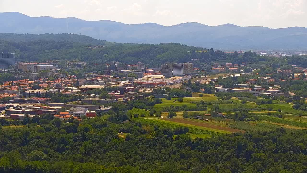 Borderless webcam of Nova Gorica and Gorizia