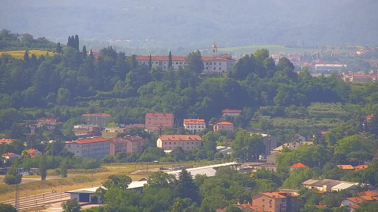 Borderless webcam of Nova Gorica and Gorizia