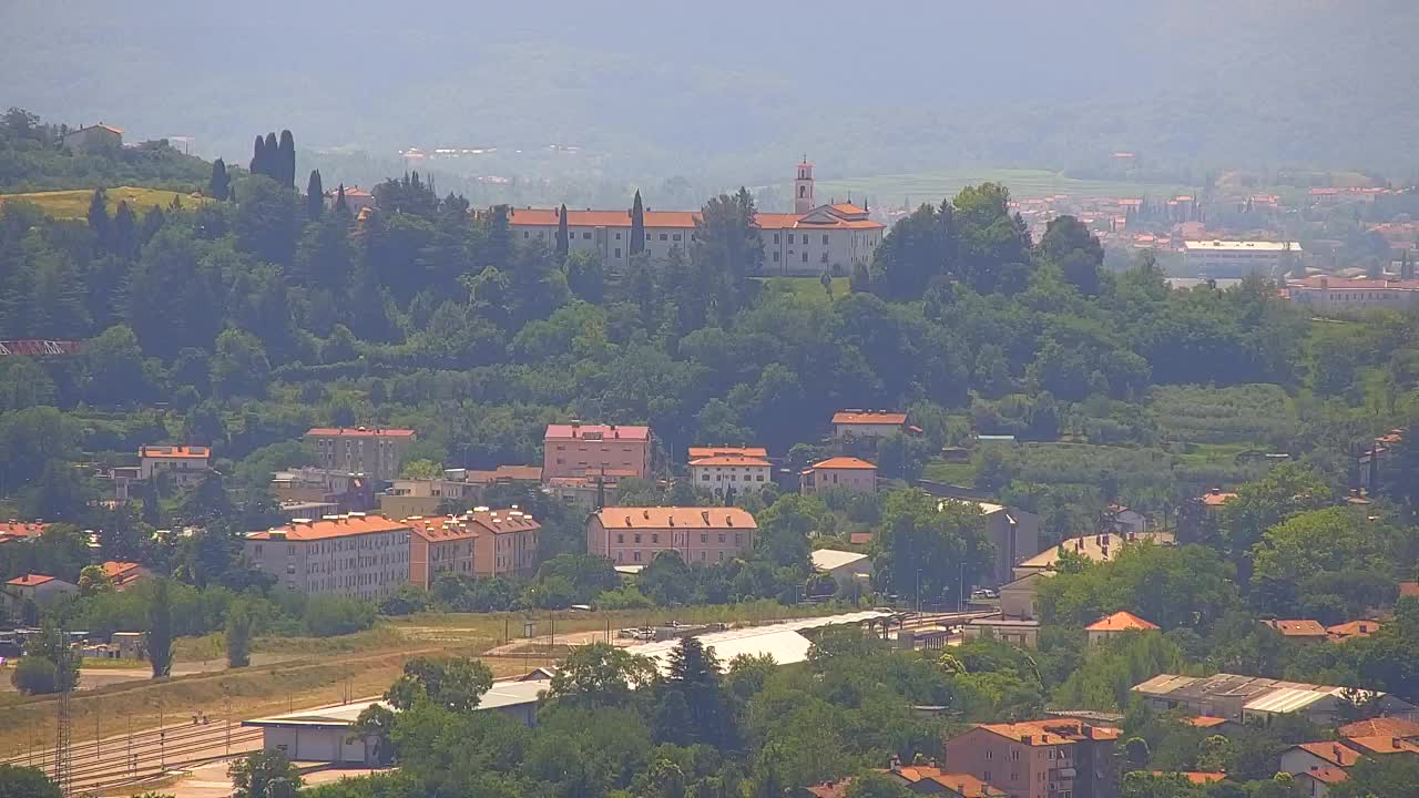 Borderless webcam of Nova Gorica and Gorizia