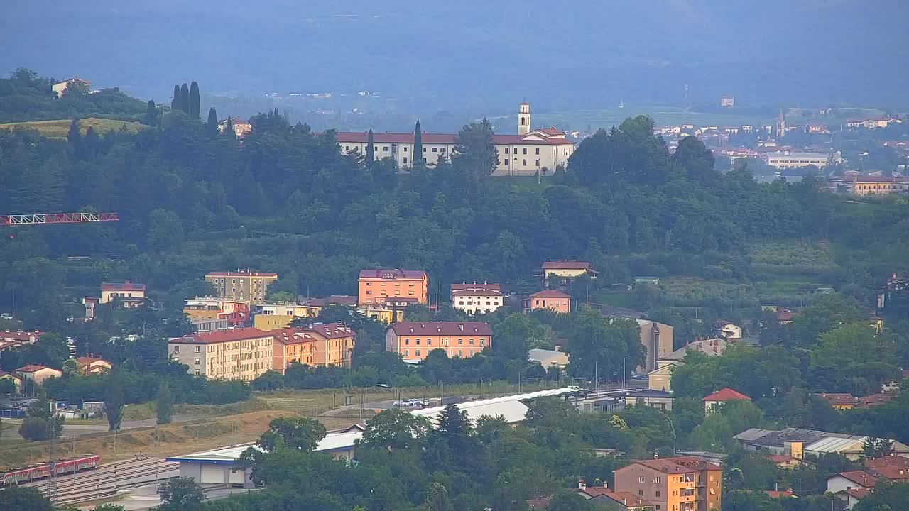 Borderless webcam of Nova Gorica and Gorizia