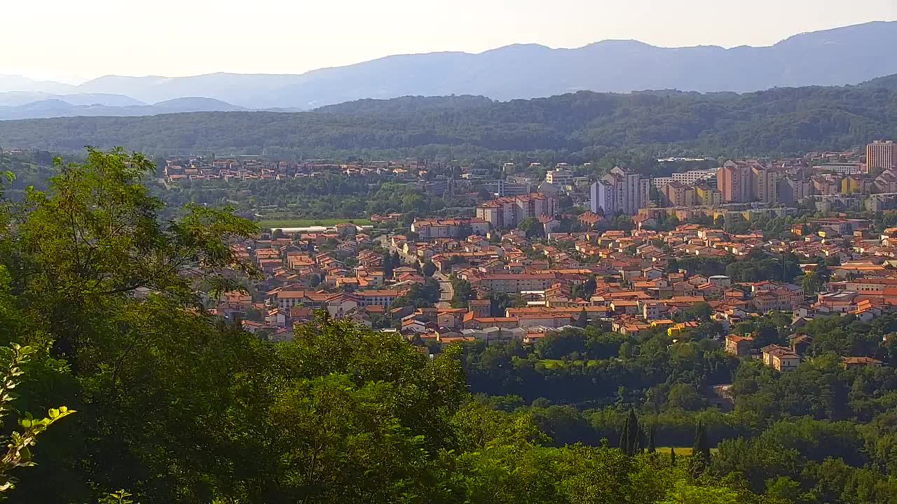 Borderless webcam of Nova Gorica and Gorizia