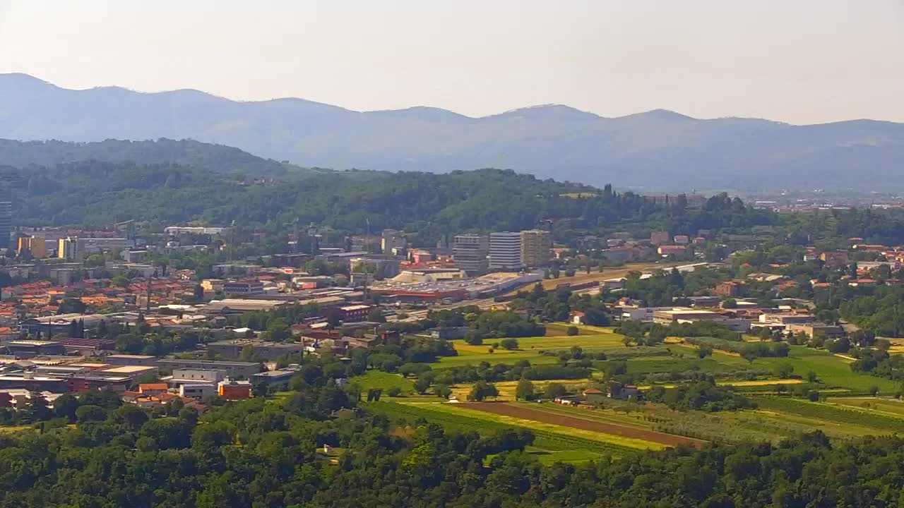 Borderless webcam of Nova Gorica and Gorizia