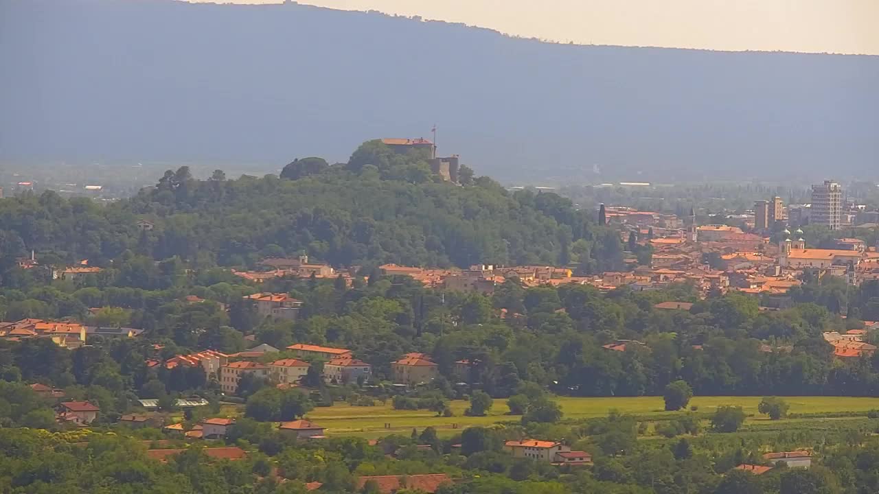 Borderless webcam of Nova Gorica and Gorizia