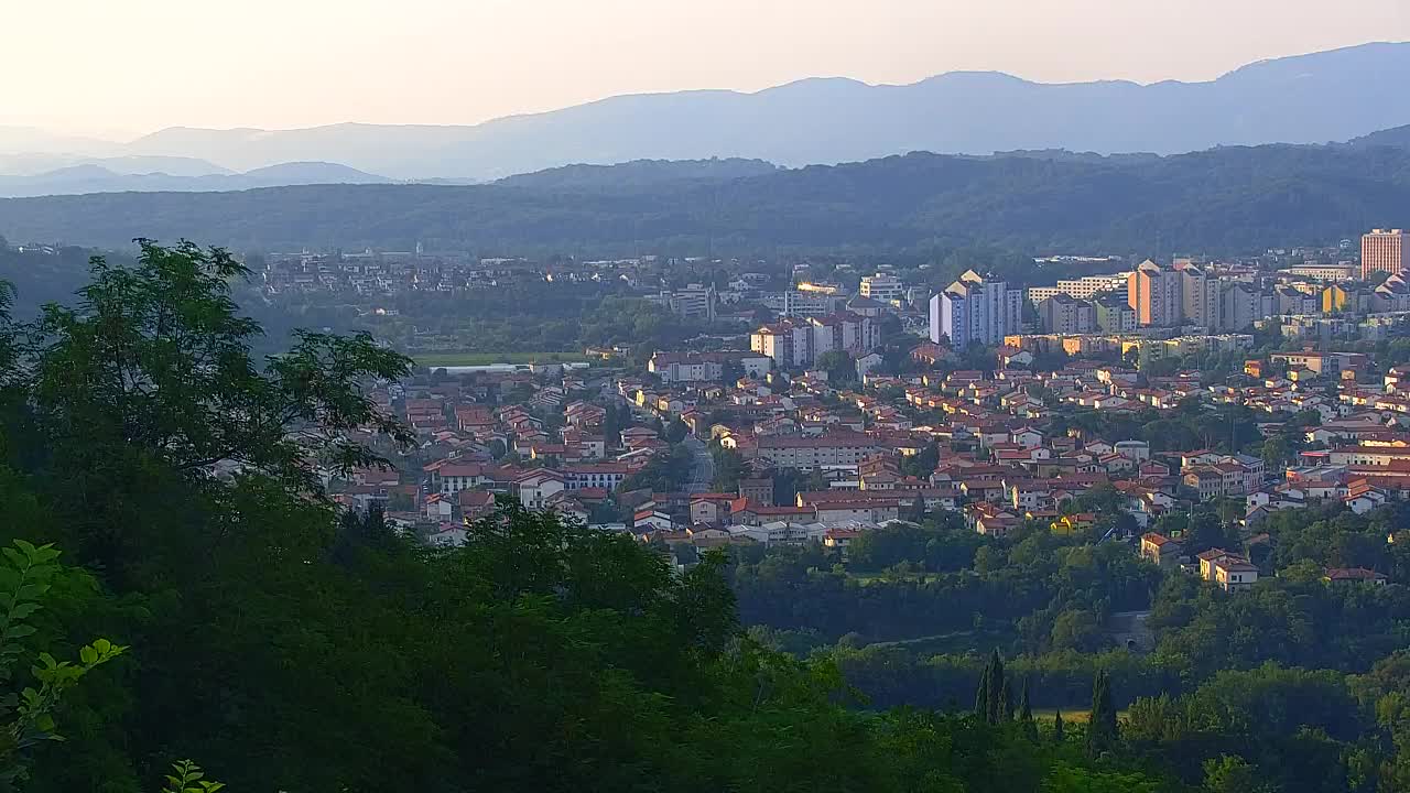 Borderless webcam of Nova Gorica and Gorizia