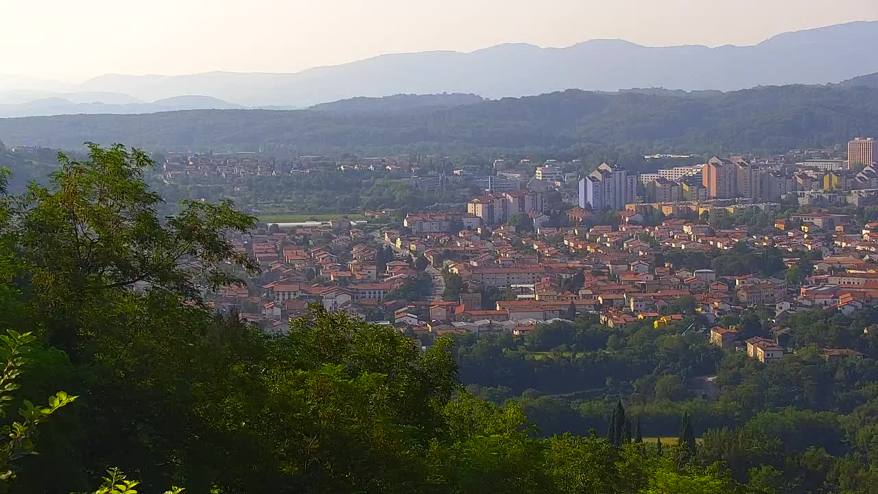 Borderless webcam of Nova Gorica and Gorizia