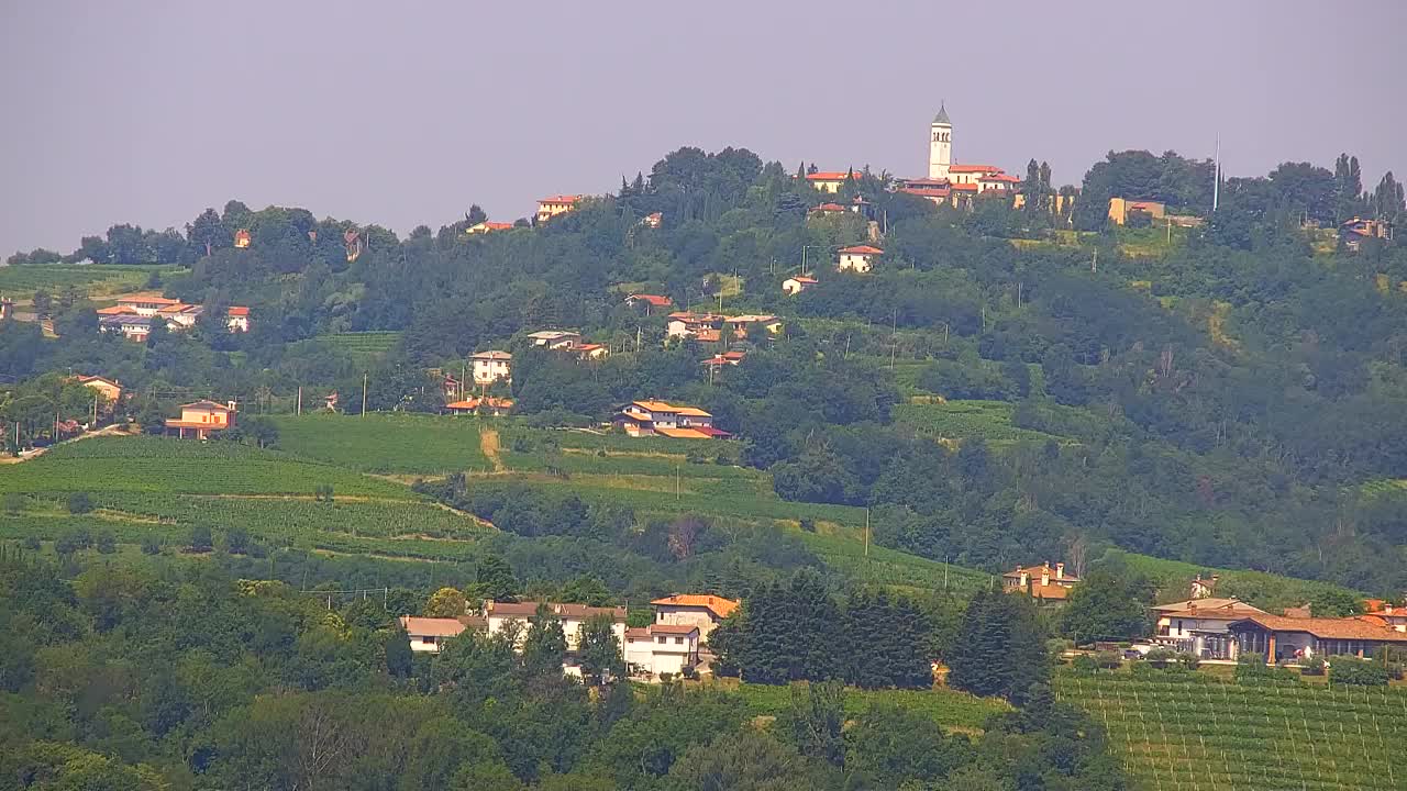 Borderless webcam of Nova Gorica and Gorizia