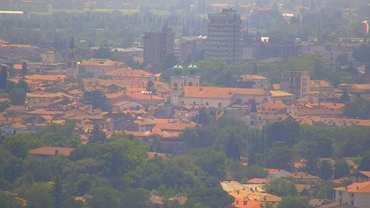 Borderless webcam of Nova Gorica and Gorizia