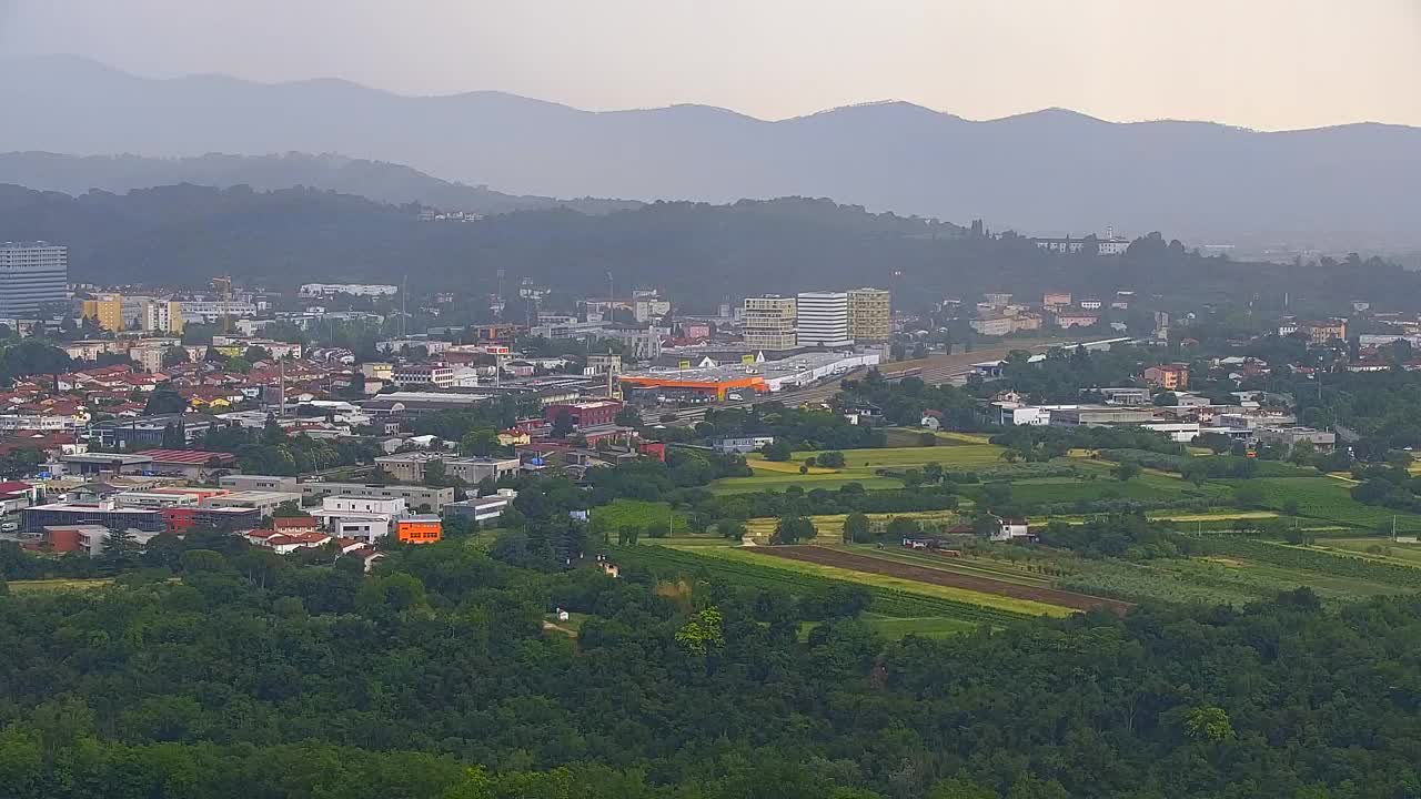 Brezmejna spletna kamera Nova Gorica in Gorica!