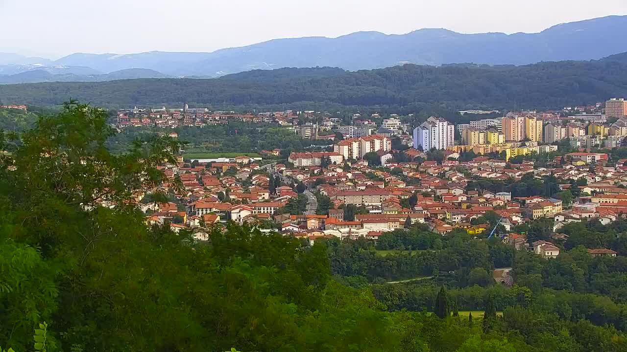 Borderless webcam of Nova Gorica and Gorizia