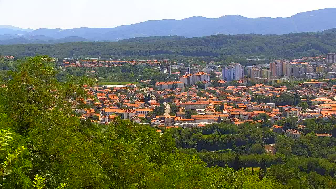 Borderless webcam of Nova Gorica and Gorizia