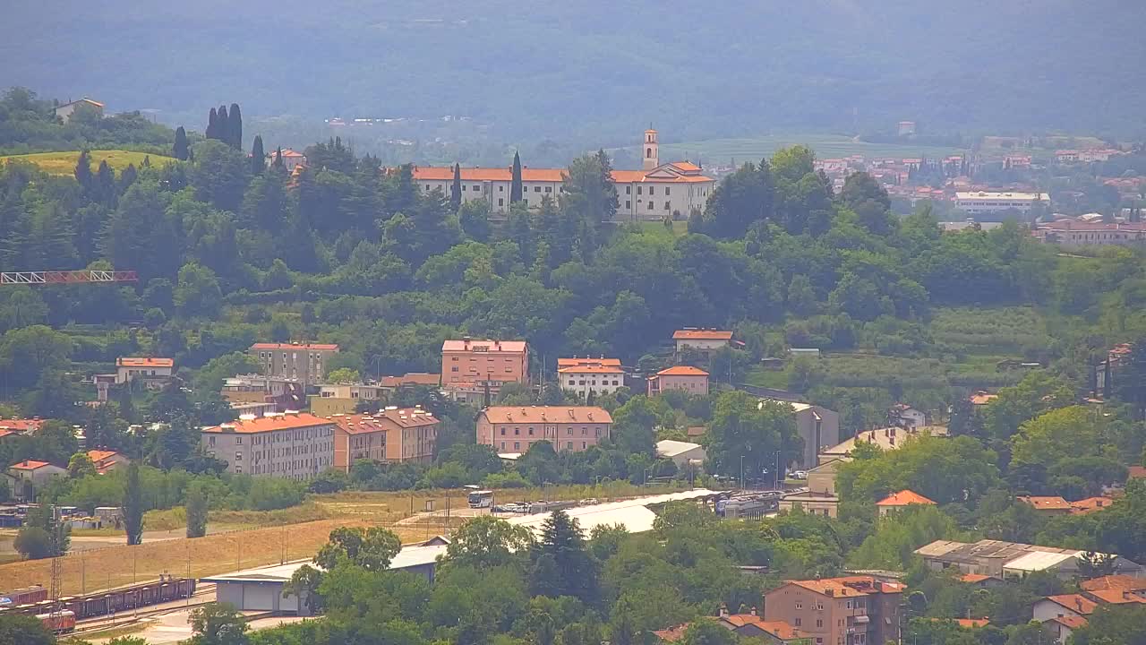 Borderless webcam of Nova Gorica and Gorizia