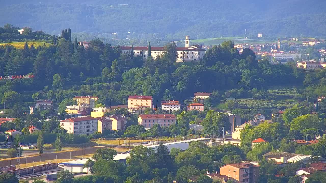 Borderless webcam of Nova Gorica and Gorizia