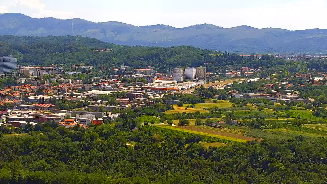 Borderless webcam of Nova Gorica and Gorizia