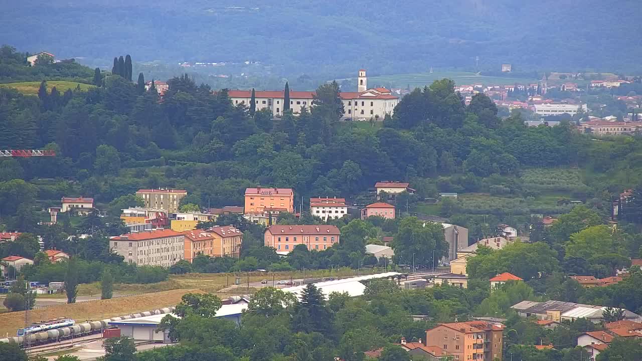 Borderless webcam of Nova Gorica and Gorizia
