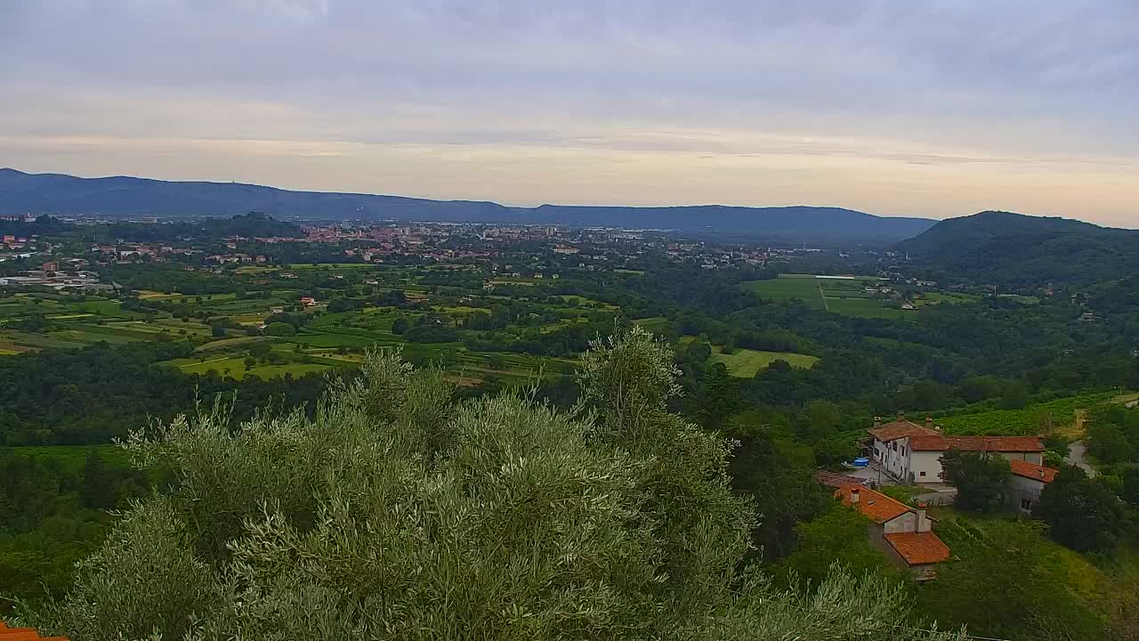 Borderless webcam of Nova Gorica and Gorizia