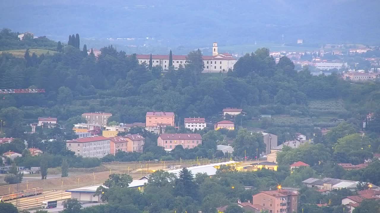 Borderless webcam of Nova Gorica and Gorizia