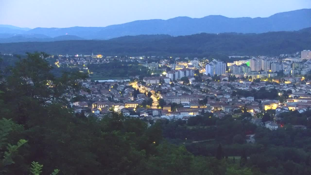 Borderless webcam of Nova Gorica and Gorizia
