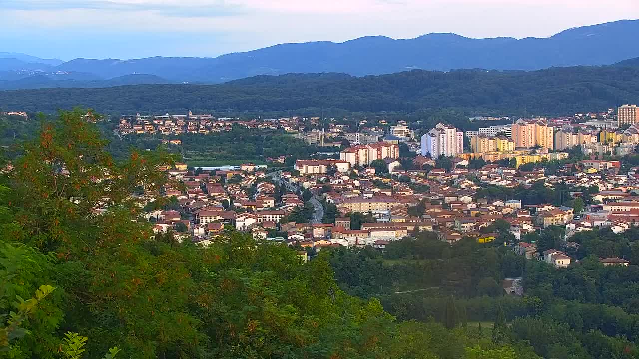 Borderless webcam of Nova Gorica and Gorizia