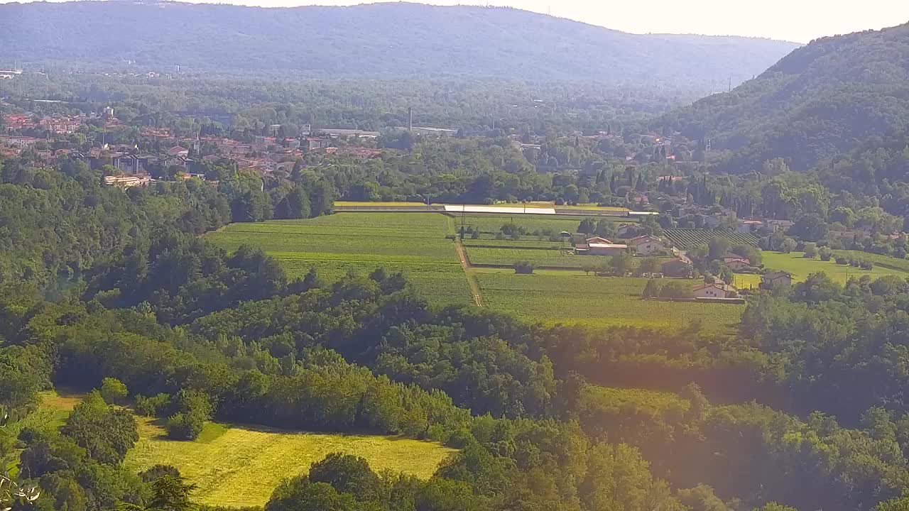 Borderless webcam of Nova Gorica and Gorizia