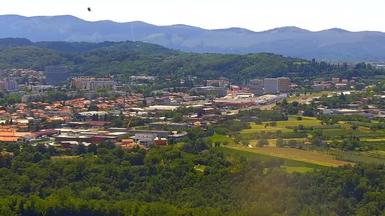 Borderless webcam of Nova Gorica and Gorizia