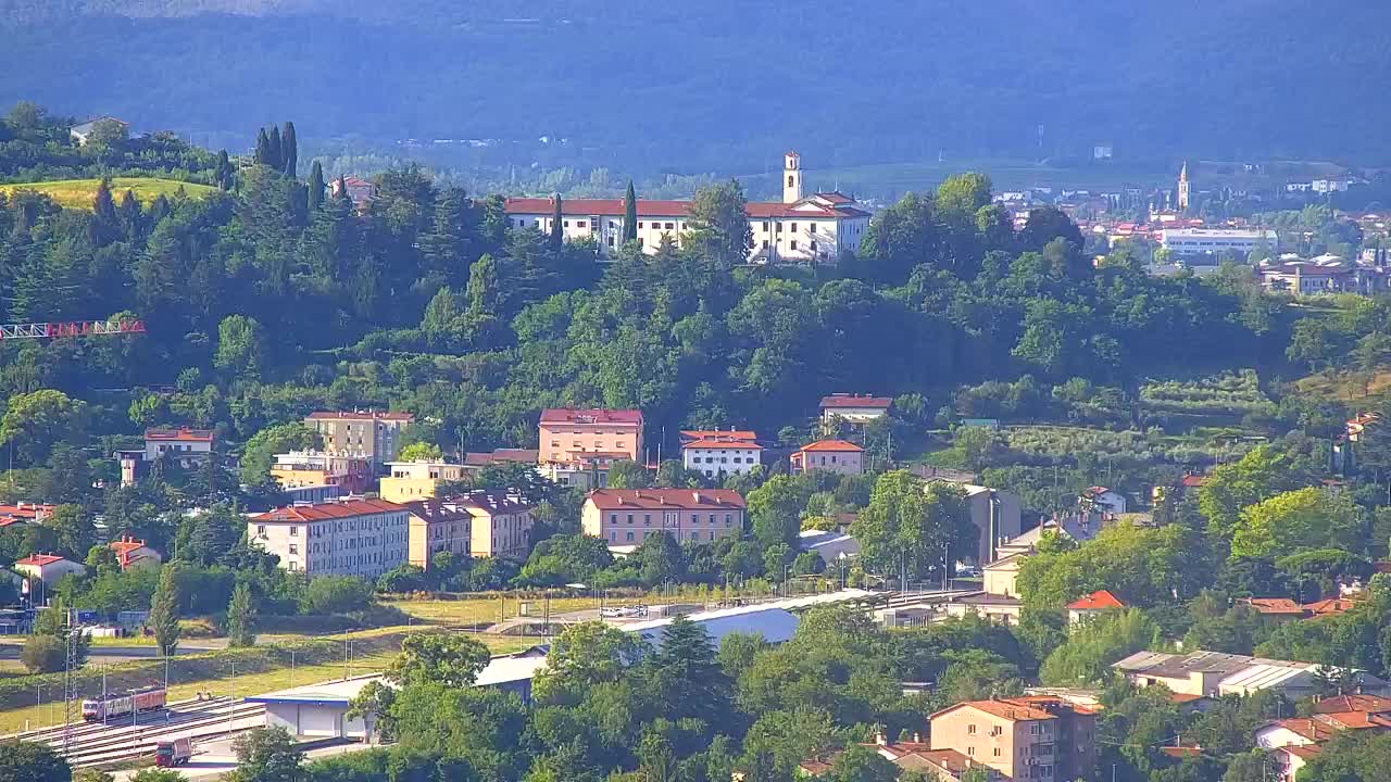 Borderless webcam of Nova Gorica and Gorizia