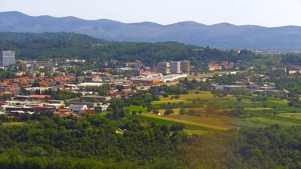 Borderless webcam of Nova Gorica and Gorizia