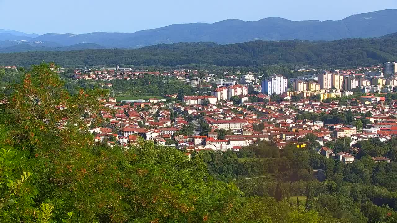 Borderless webcam of Nova Gorica and Gorizia