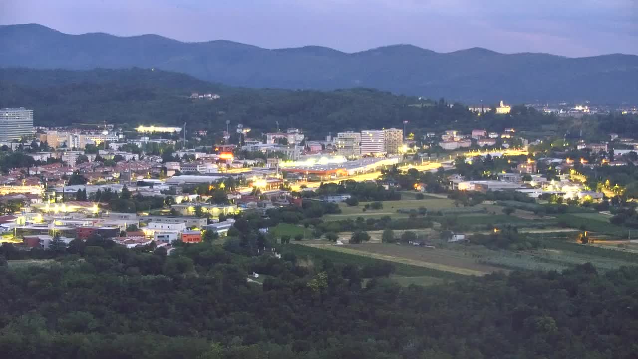 Borderless webcam of Nova Gorica and Gorizia