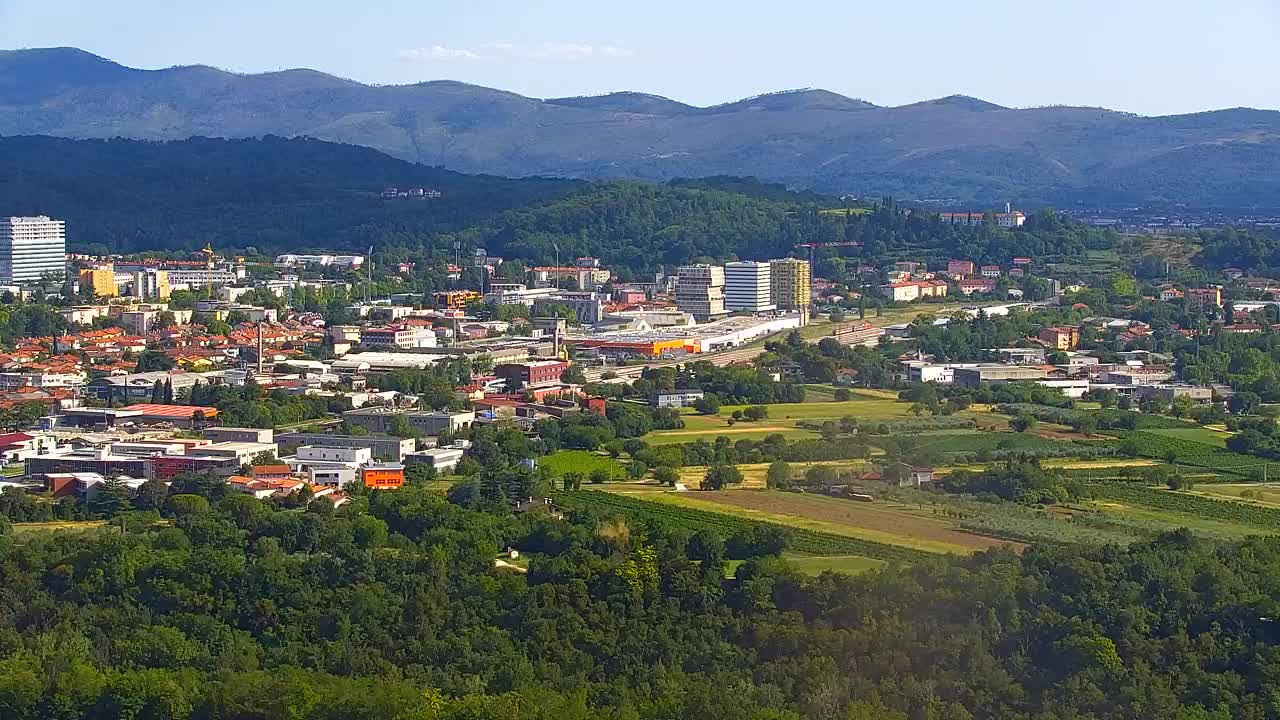 Grenzenlose Webcam: Nova Gorica und Gorizia / Görz live erleben!