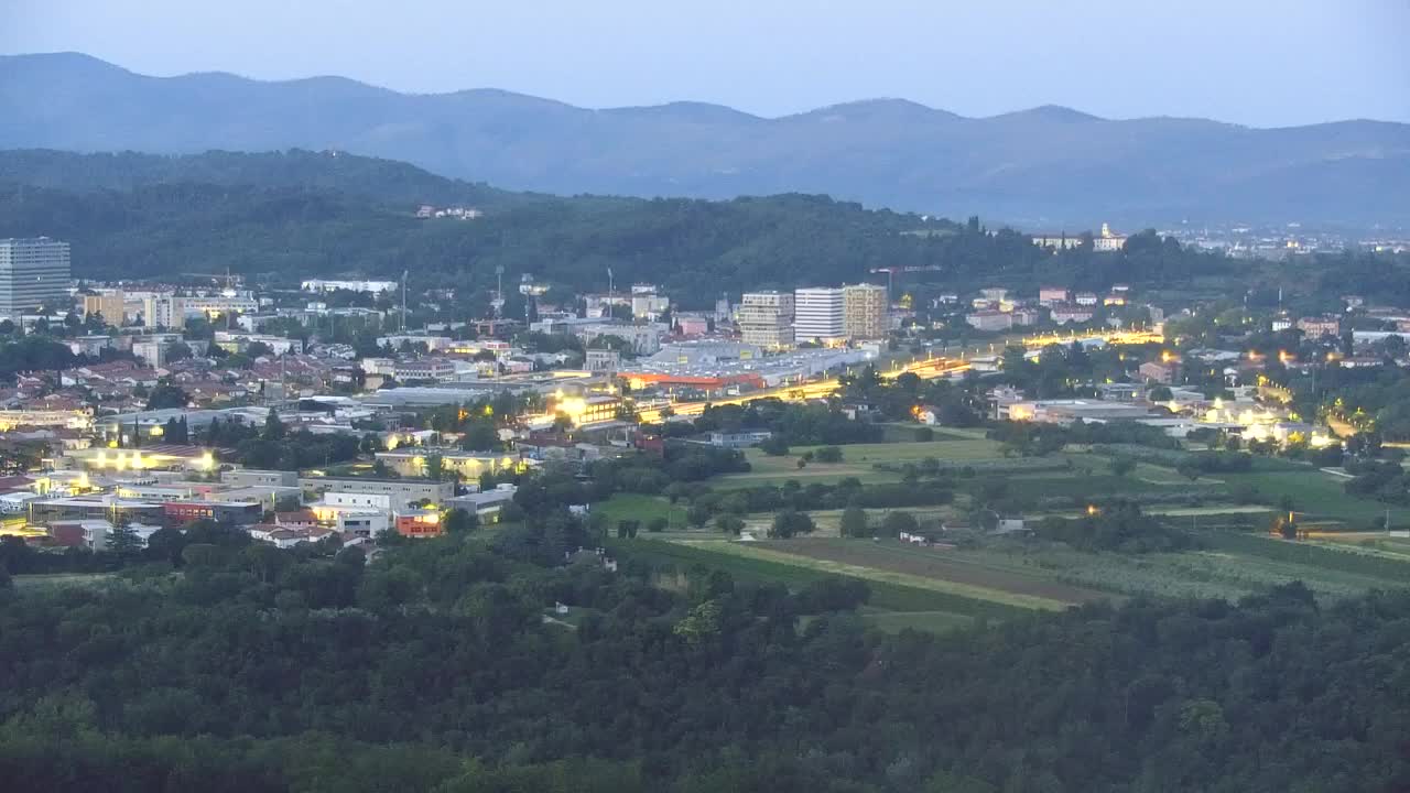 Borderless webcam of Nova Gorica and Gorizia