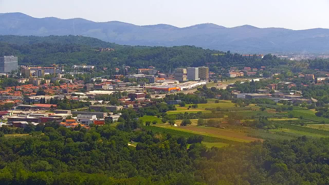Brezmejna spletna kamera Nova Gorica in Gorica!