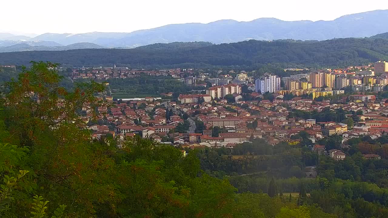 Borderless webcam of Nova Gorica and Gorizia