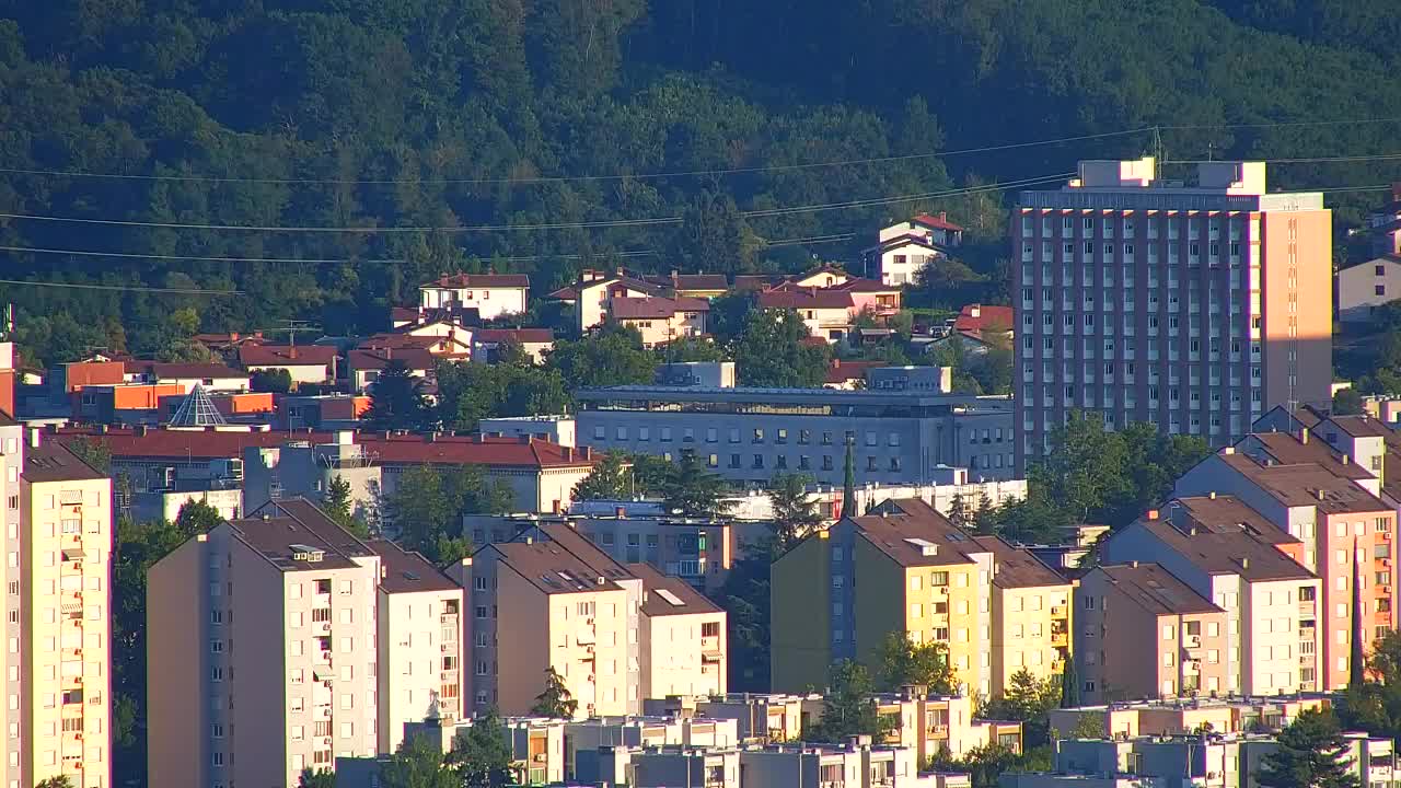 Borderless webcam of Nova Gorica and Gorizia
