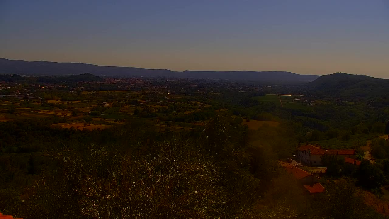Borderless webcam of Nova Gorica and Gorizia