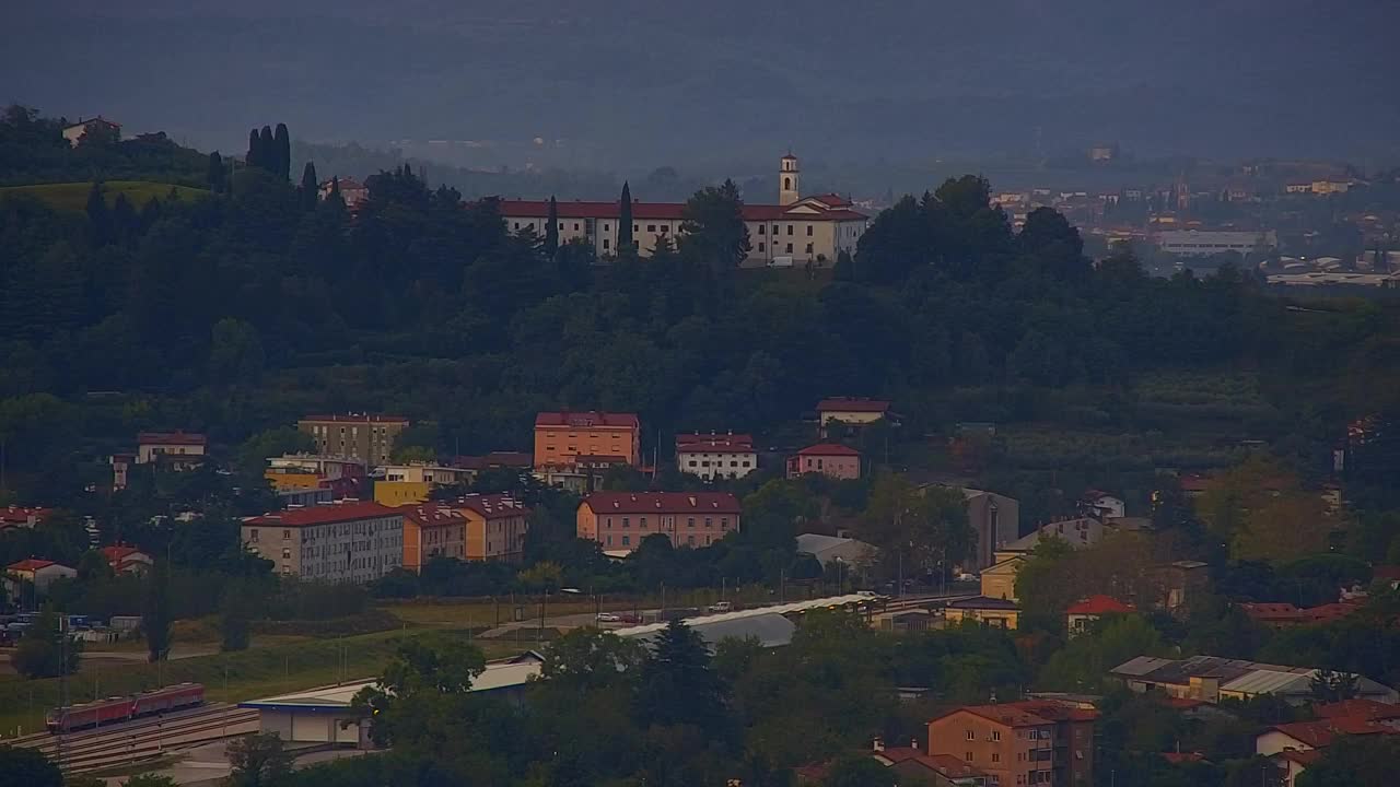 Borderless webcam of Nova Gorica and Gorizia