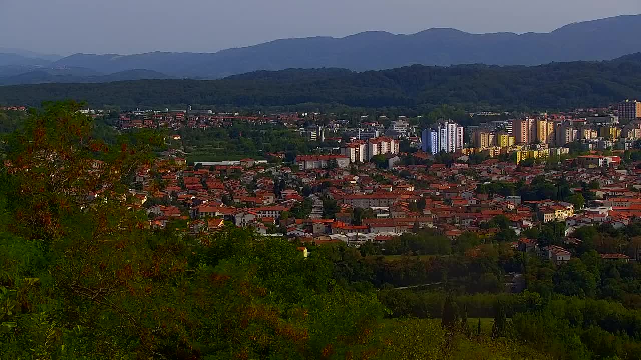 Borderless webcam of Nova Gorica and Gorizia