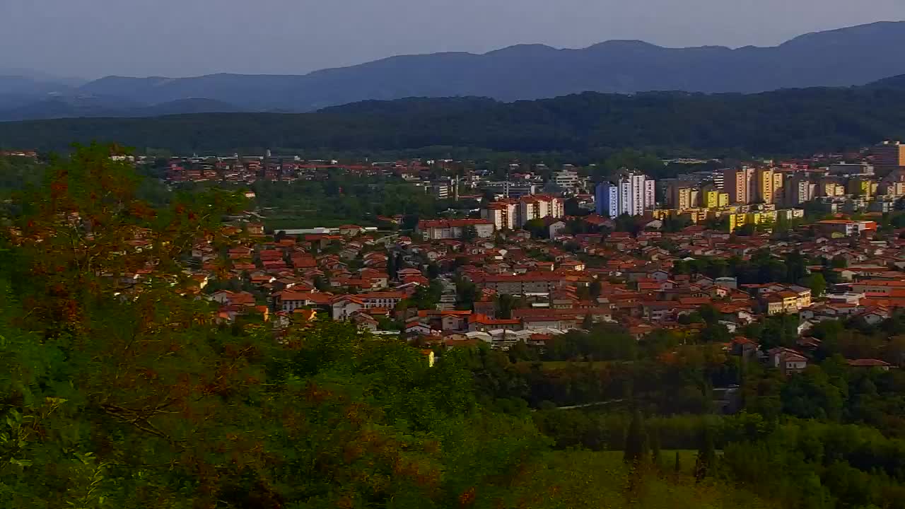 Borderless webcam of Nova Gorica and Gorizia
