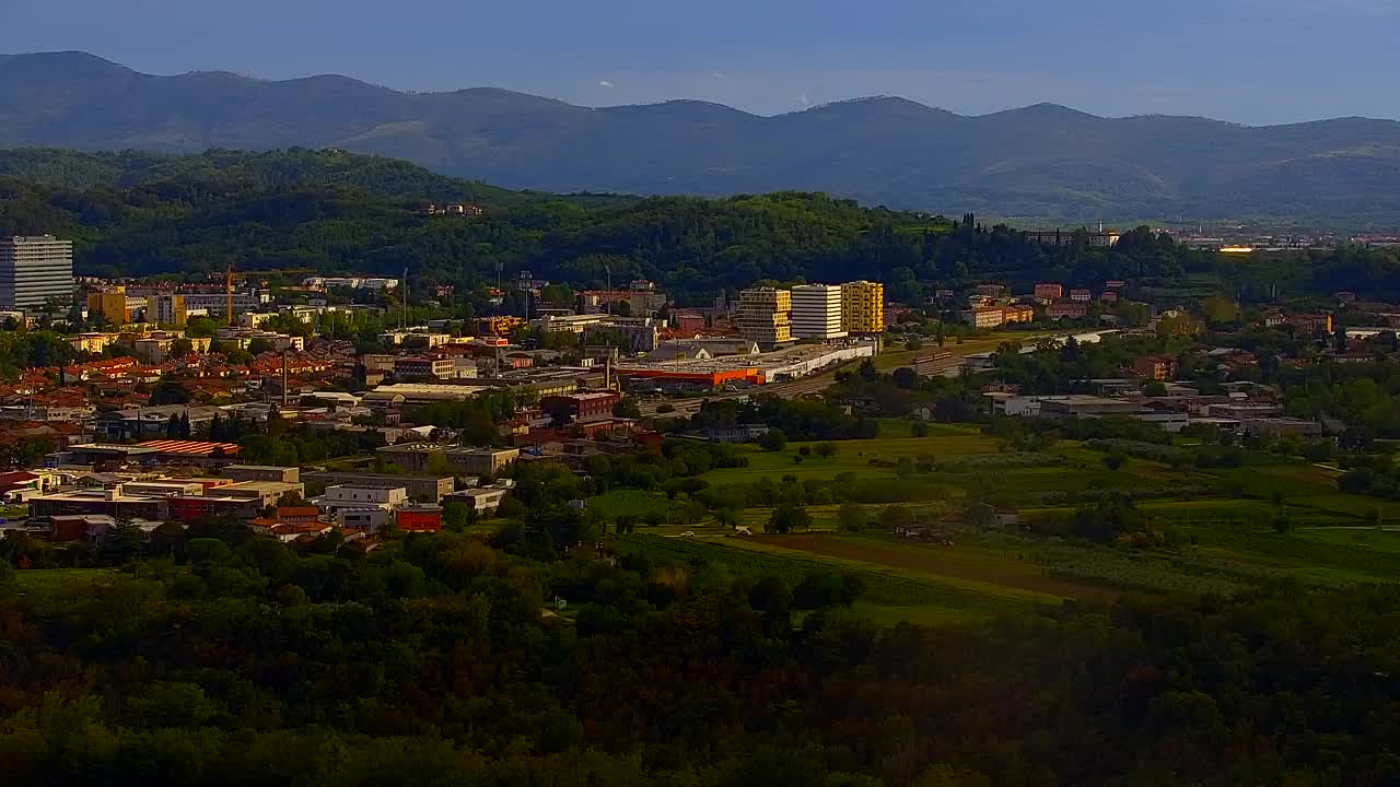 Borderless webcam of Nova Gorica and Gorizia