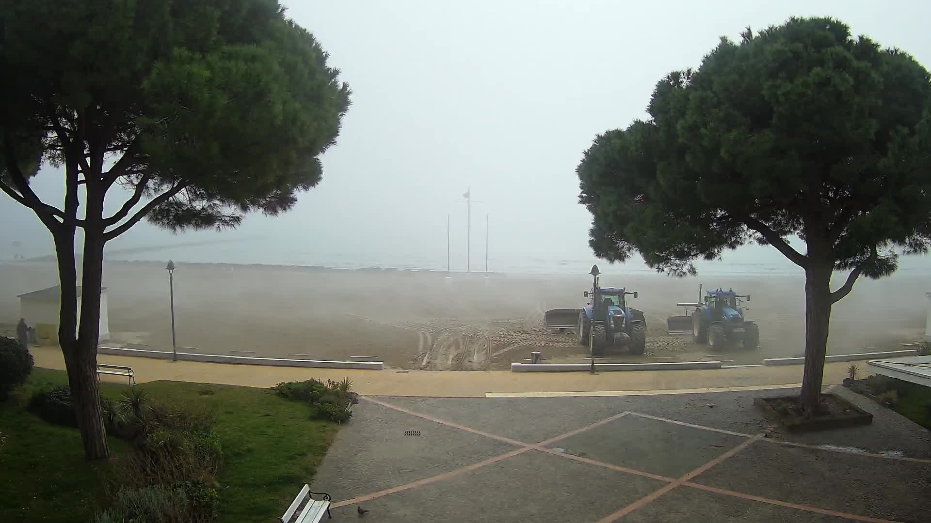 Entrée Plage Grado | Vue en Direct sur le Littoral